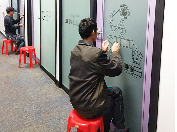 迪士尼施工現(xiàn)場
